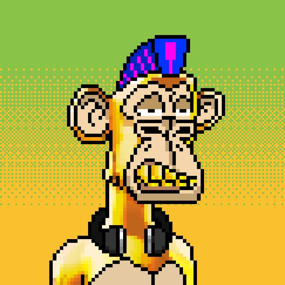 BoredApePixelCl's tweet photo. GM, Stay Golden https://t.co/4bvmVfBQth