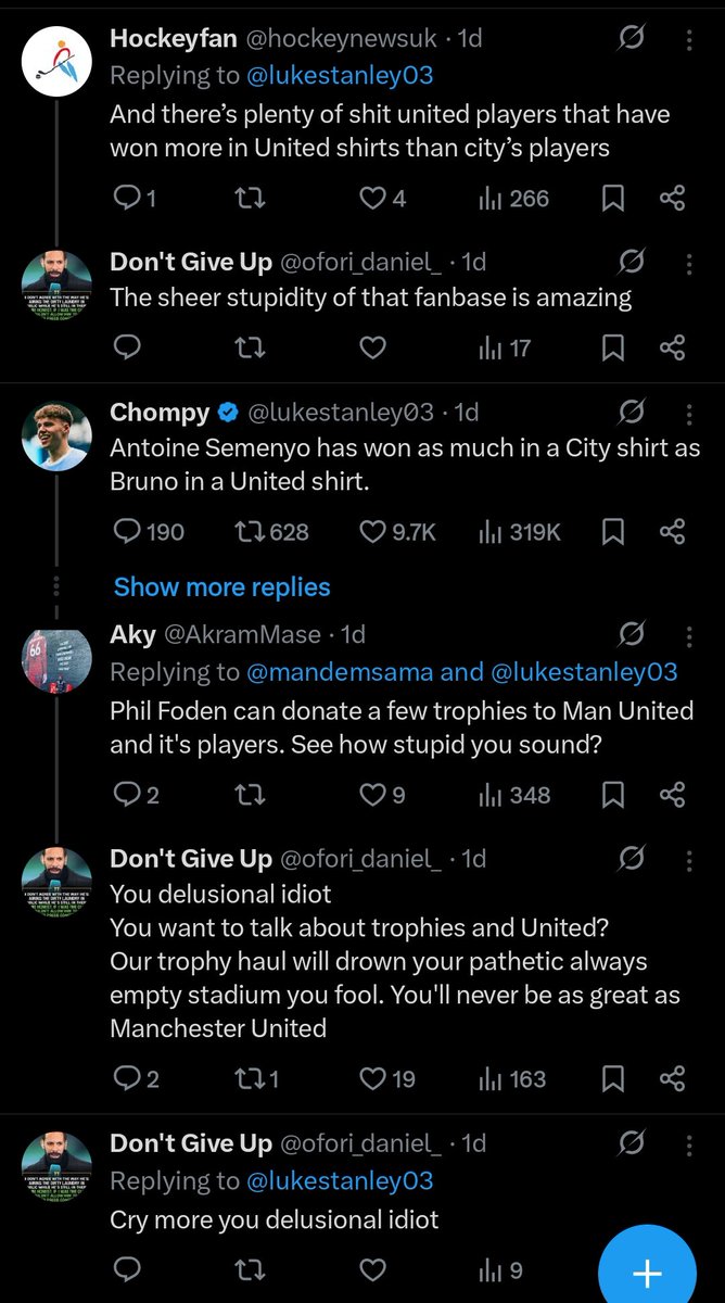 9jamqde's tweet photo. @ofori_daniel_ @Breed9ja @AplusEmp @AkramMase @mandemsama @lukestanley03 I have to realize that's how you insult people who disagree with your opinions 😂😂😂

E no go better for your papa 😂 https://t.co/JHX6ekKBWu