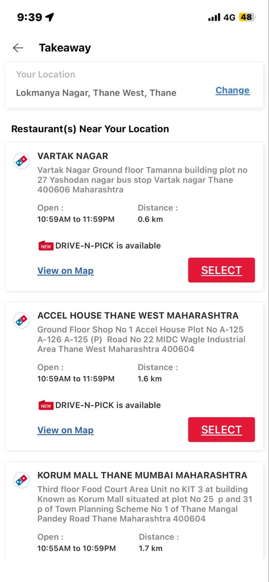 MaheshChitte1's tweet photo. @dominos_india your Vartak nagar and ACCEL House Thane are providing worst service and pizzas n taco 🌮 are not baked and wrong orders when enquiring  very rudely replied. Orders was not sealed most of the time.trying to complain but they rudely refused to speak. https://t.co/WARDuzvnZa