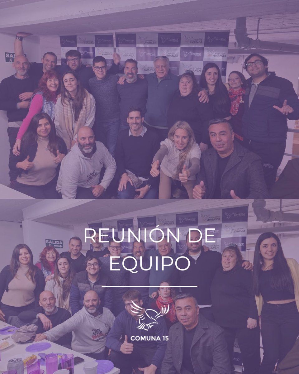 Comuna15LLA's tweet photo. En la Comuna 15 seguimos organizándonos, fortaleciendo el equipo y trabajando para llevar las ideas de la libertad a cada barrio.

Cada vez somos más los que queremos una Argentina distinta. ¡VLLC! https://t.co/f3hMLTRSbI