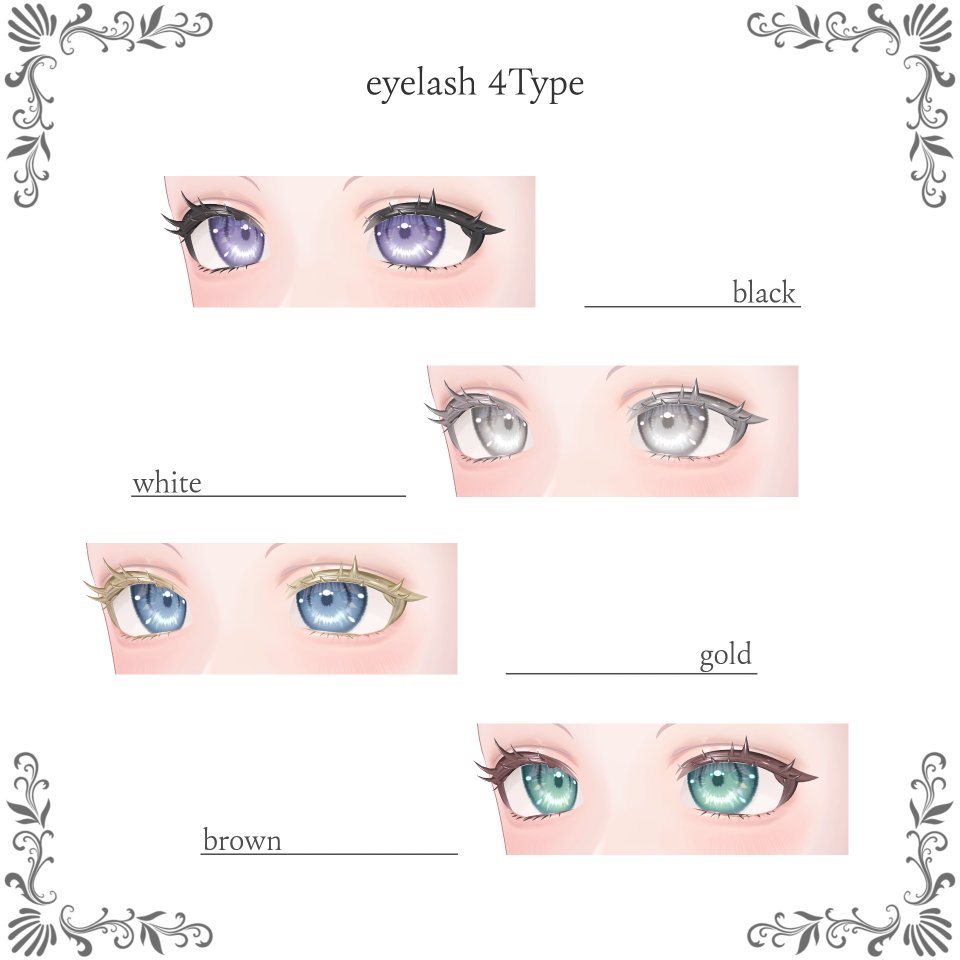 Ray0K68's tweet photo. 🎊新作メイクテクスチャ「LUMINA専用 eyelash&lip Texture💄」
販売開始致しました
https://t.co/HuP776Gm0x

⏰SALE情報⏰
期間：2026/5/30～2026/5/31
通常400円⇒セール期間250円

📢まつげの色味はリクエストがあれば増やすかもしれません
📢サムネに使用中のアイテクスチャは近日発売予定です

#VRChat #Lumina #ルミナ