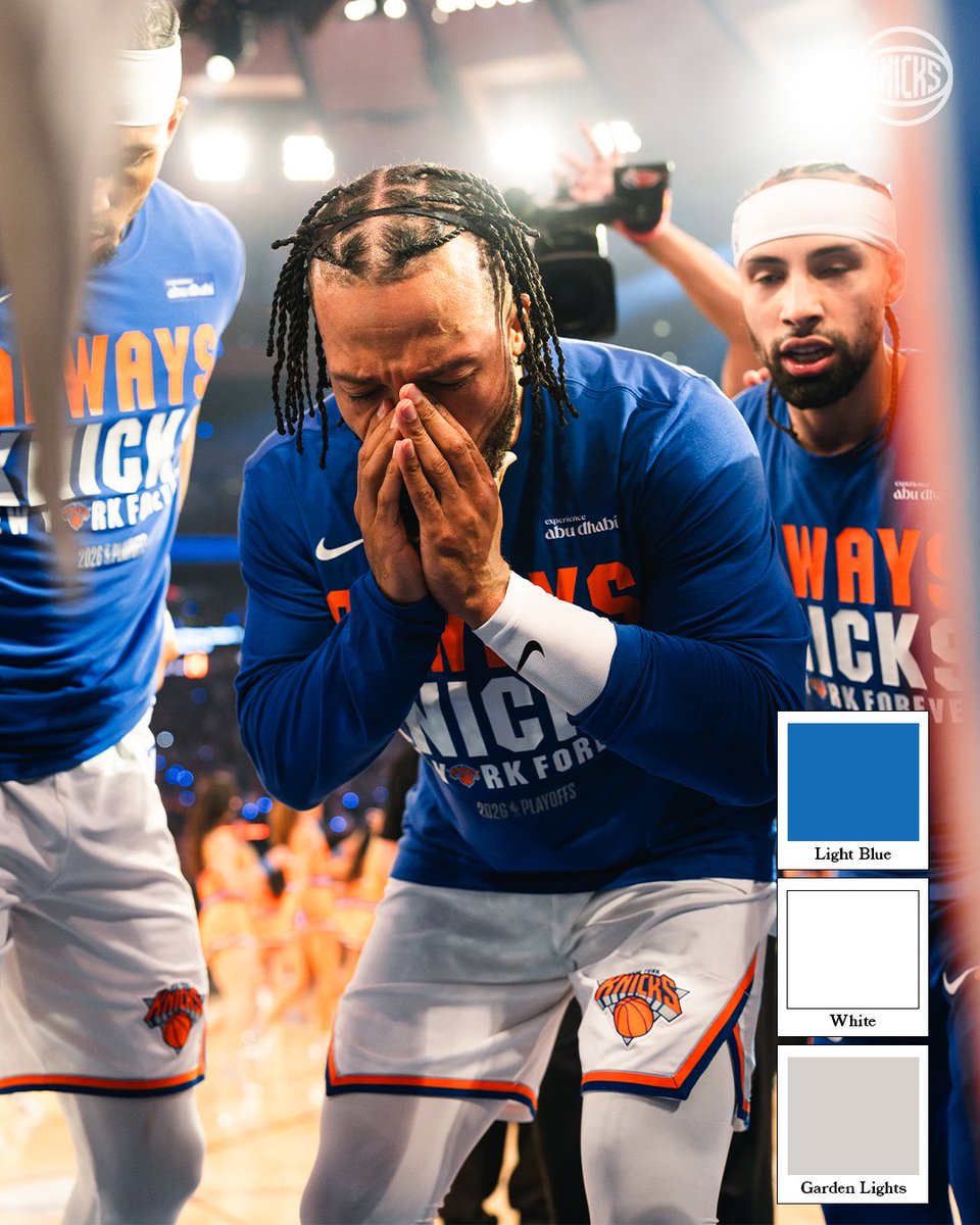 nyknicks's tweet photo. our favorite colors are always knicks colors https://t.co/wRmOBvo82i