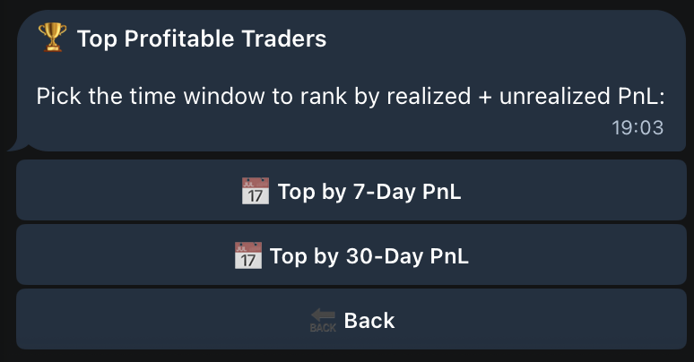 justKarpa's tweet photo. Copy trading on the No.1 @pacifica_fi trading bot @Pacifictidesbot  just leveled up. 🤖

Now you can choose from the best traders automatically.
Top by 7-day PnL.
Top by 30-day PnL.

Pick who you like -> Set % of their position to copy (1-100%) -> Name the wallet -> Turn it on ->
And you expect a high level of PNP 📈

The leaderboard finds your trader.
You just follow. 🌊🐬