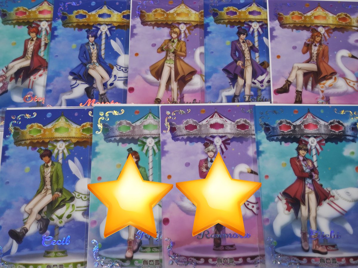 3BDolce's tweet photo. 【交換】うたプリ WL WONDER LAND ワンダーランド クリアカード

譲) ☆音也 真斗 ☆那月 トキヤ レン ☆セシル 瑛一

求) 翔 > 藍 > ☆ナギ

纏めての方優先
☆は☆のみ
カルライ物販19日 or 20日カルライ or 郵送

検索からもお気軽にお声がけ下さい https://t.co/kjZkfFeDES