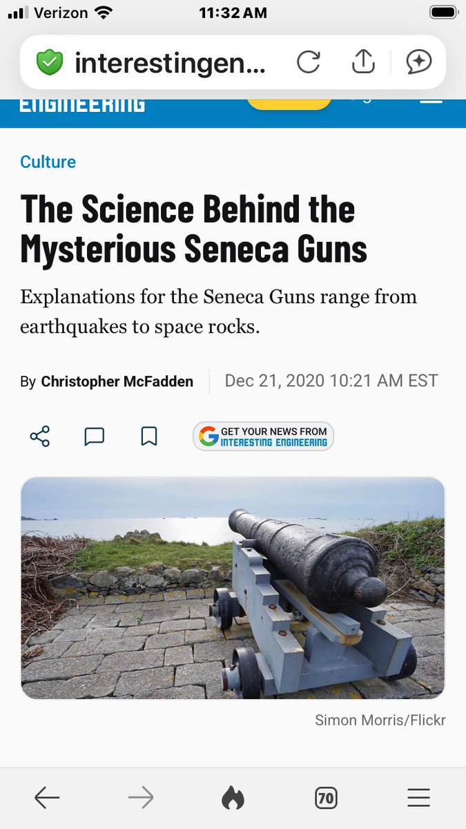 westfall_sr's tweet photo. @RealDutchsinse We had extended stays in the Carolina’s, a few different occasions we heard loud window rattling booms, some of the locals called them Seneca guns, to read different articles https://t.co/tBmyvenZnm