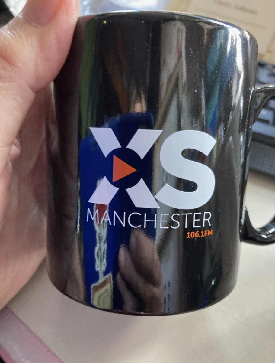 RadioMugs's tweet photo. Manchester mug memories @XSManchester #showusyourmugs https://t.co/cQi34EeX7B