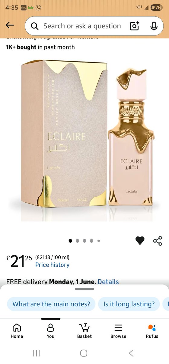 Missjay95xo's tweet photo. My favourite daily perfume has run out.. you know what to do https://t.co/qSUTvVluWF