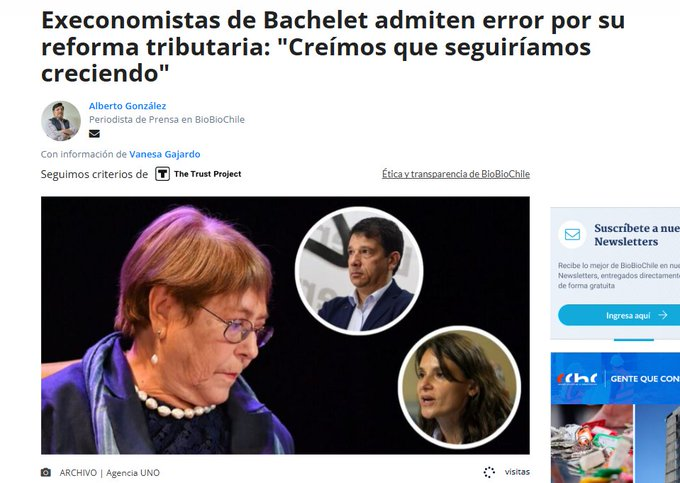 benjadx4's tweet photo. @JimmyFloyd @mmullor2016 @ivantuita Los mismos asesores de Bachelet reconocen que la cagaron ellos pensaban que el país seguiría creciendo, ahora este gobierno trata de arreglar un poco ese error pero la izmierda sigue con su narrativa estúpida de los super ricos https://t.co/wHJ6cE70Dd