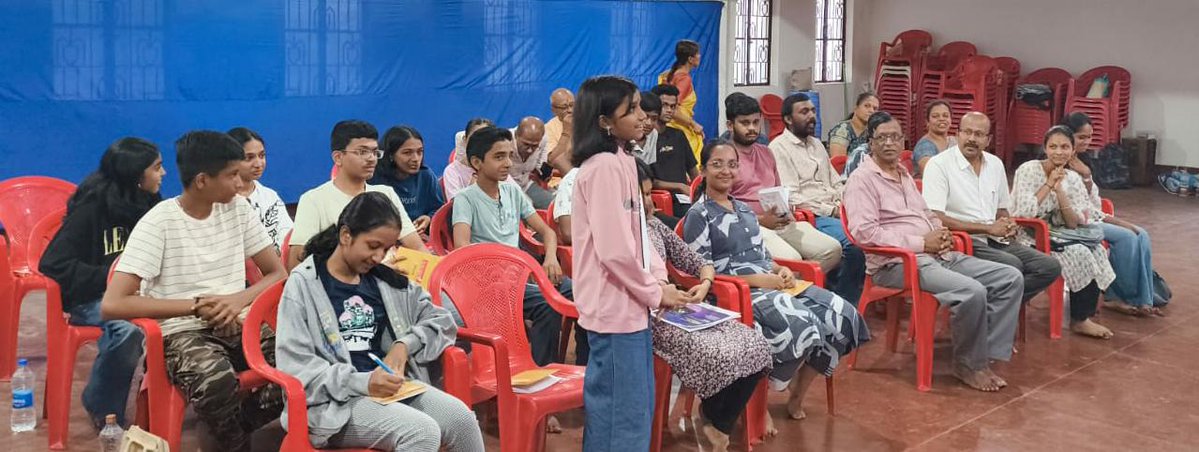 SS_Karnataka's tweet photo. 🕉️ @SanatanSanstha has launched a special Youth Personality Development Camp at #Kushalnagar to help youth develop confidence, discipline, leadership qualities &amp; positive thinking during the summer vacation through value-based guidance and activities !

📞 Contact : 9342599299 https://t.co/4FSOn6ZdpR