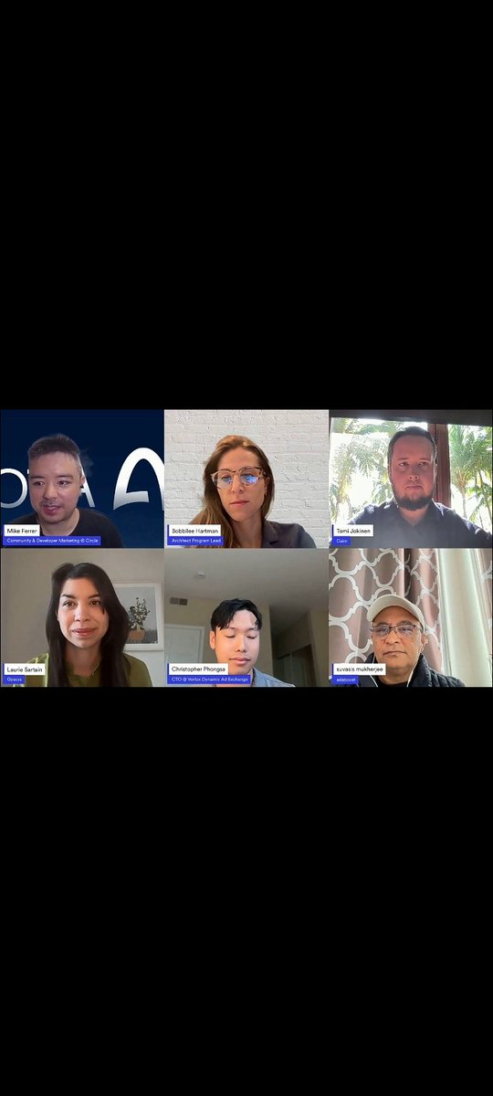 syriac_hentry's tweet photo. Joined another session of Agentic Demo Day on @arc House, which was amazing

Witnessing so many builders regarding the AI projects building on Arc, makes it a awesome learning experience regarding each of it's tech

#builtonarc https://t.co/6W9tKFmpa0