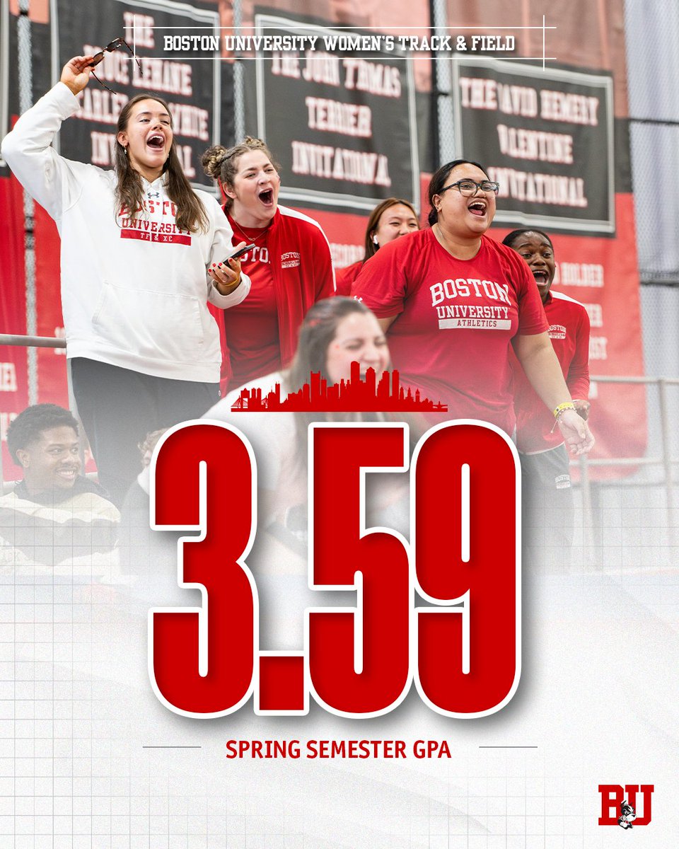TerrierTFXC's tweet photo. Interrupting our regionals coverage to bring you our GPA reports from another strong academic semester!

#GoBU https://t.co/06PeZj0Txt