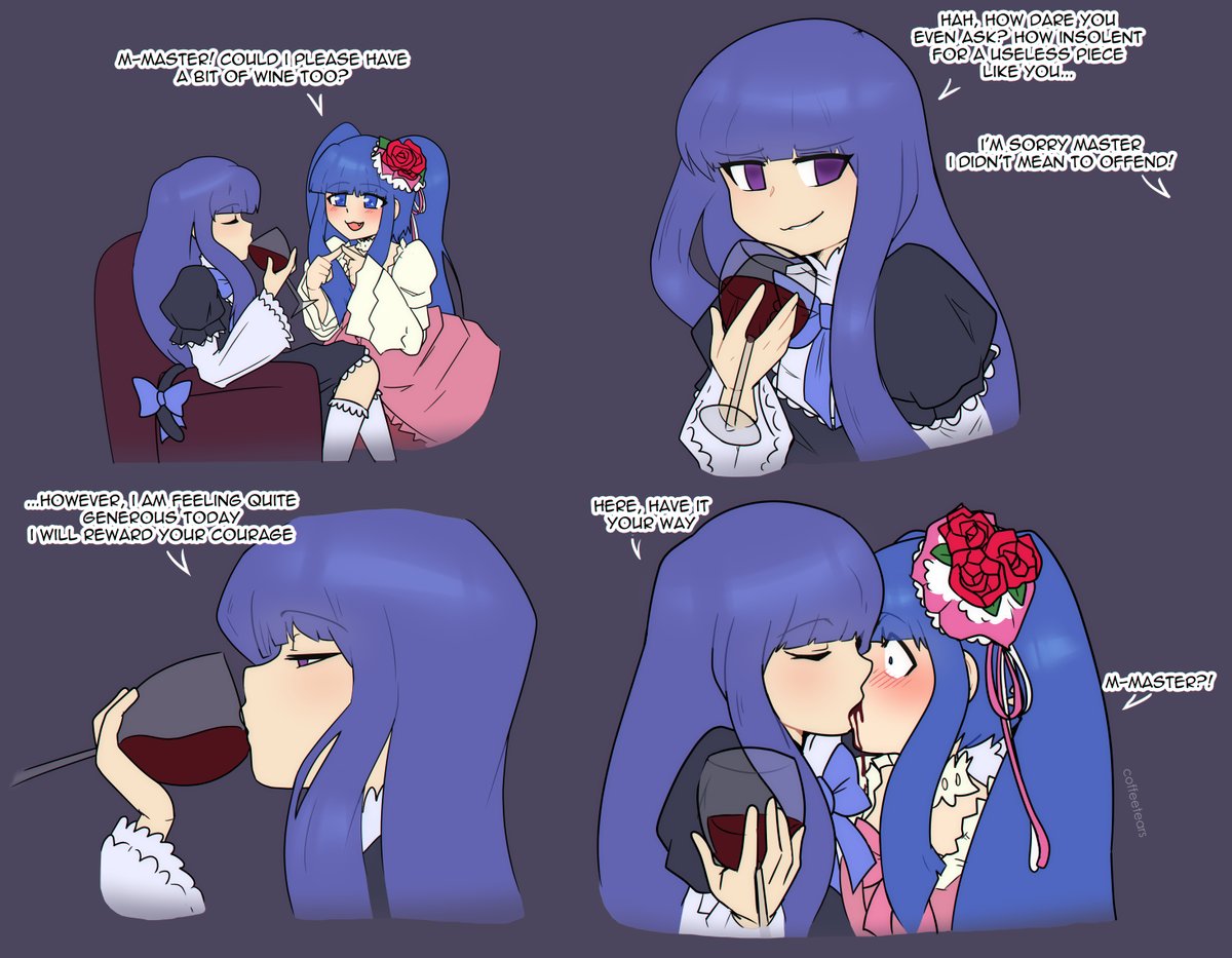 coffeetears's tweet photo. short comic page featuring Erika Furudo and Bernkastel https://t.co/lt4b3WL7no