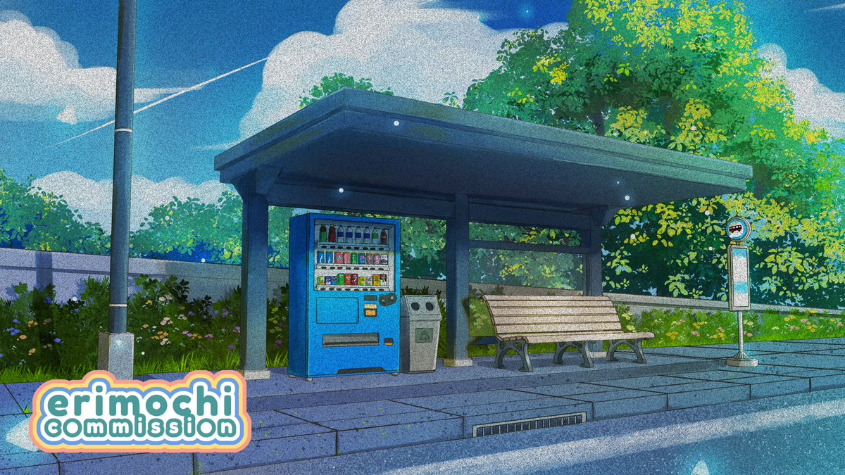 er1m000ch111's tweet photo. [DONE] Art Commission
- Background for @IsengAjaSaya 
- Chibi Charsheet for @Acarkrispi1 

Terima kasih atas apresiasinya!

<Prohibited to use this art commission for AI prompts>

#artcommission #commission #art #charsheet #designcharacter #chibi #background #busstop https://t.co/1SN5cdYAVo