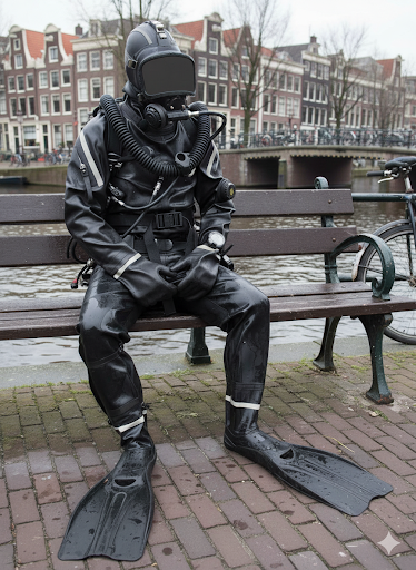 Rubbercop20's tweet photo. ready for some action in the canals of Amsterdam during the night https://t.co/3MykrqrORC