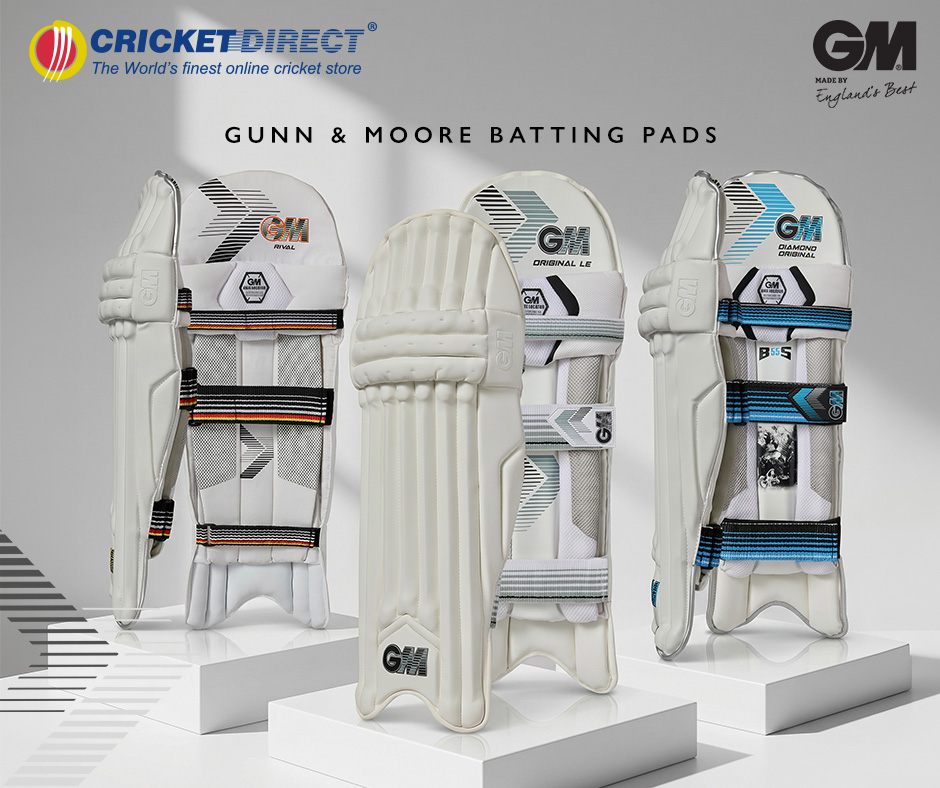 CricketDirect's tweet photo. 🏏 Protect your game with confidence in the Gunn & Moore Batting Pads collection ✨

Designed for comfort, protection, and freedom of movement, these pads help you stay focused at the crease while facing every delivery with confidence.

#Cricket #GunnAndMoore #BattingPads

https://t.co/iQFsw0AXZg