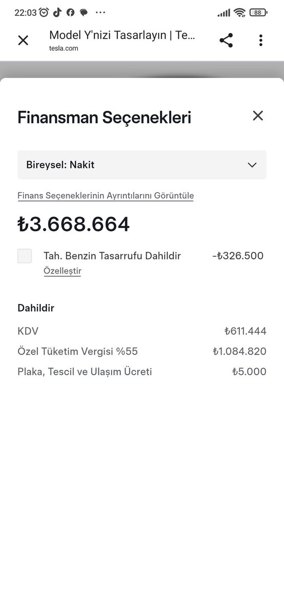 ErcanAslan53's tweet photo. @elonmusk In Türkiye, car taxes are extremely high. We are paying the price of two cars for one vehicle because of the taxes. Our request is for Trump to step in and do something about this issue. https://t.co/9aMdeIbgb6