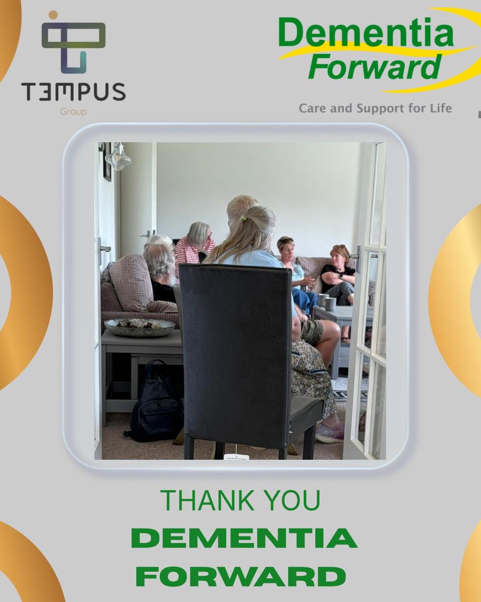 TheTempusGroup's tweet photo. We were delighted to welcome the Young Onset Carers Group from Dementia Forward to Tempus this week for their latest meeting.
It was fantastic to see such a strong turnout and our founder, Chris S-D, shared a brief introduction to Tempus and the vision behind what we’re creating https://t.co/B0takMkvrh