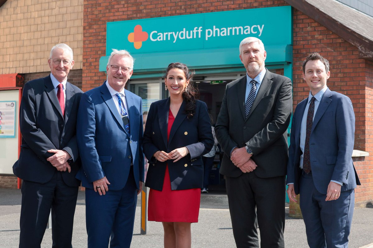 SyncNI's tweet photo. Ministers welcome £42million ePharmacy investment set to modernise prescription services as part of wider £102.6million Transformation Fund

Read more 🔗https://t.co/rTvnecJuBP https://t.co/arHJAryUV2