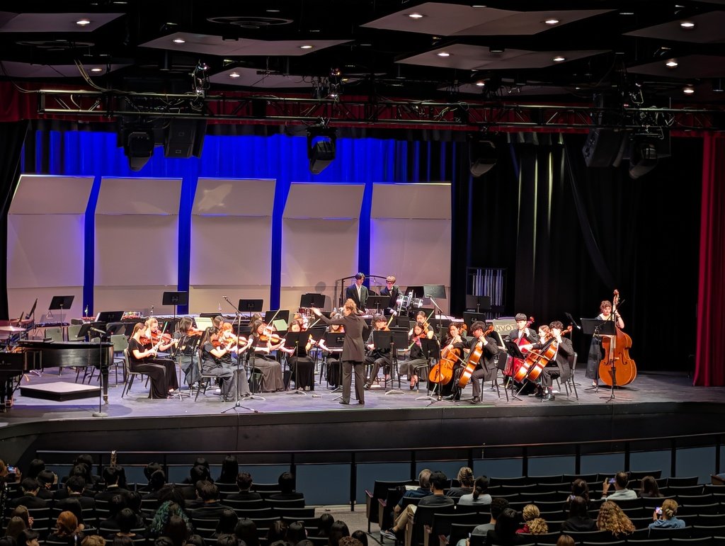 NVOT's tweet photo. Congratulations to our amazing student musicians, Ms. Wilcox and Mr. Santa Cruz for an outstanding Instrumental Music Concert! #NVOTpride https://t.co/OQLHoBPKGd