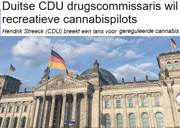DrugsInDebat's tweet photo. Duitse drugscommissaris (CDU) breekt lans voor gereguleerde cannabisverkoop https://t.co/AapROqT1lh
Leest u mee, @cdavandaag? https://t.co/jrnIIDDGN6