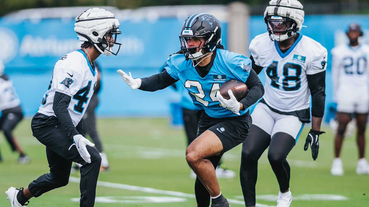 thecharpost's tweet photo. The Carolina Panthers are looking for investments to blossom.
Rookies and veterans are on the field together for the first time on the Bank of America Stadium campus, and with it a peek to evaluate the potential for a successful season. More: @HerbLWhite1 
https://t.co/m3cBJKZ7Tl https://t.co/KgQV8jLEIp