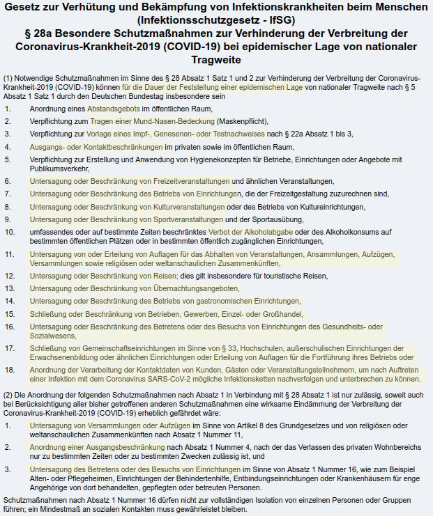 provoziert's tweet photo. Covid muss nicht mehr an das Gesundheitsamt gemeldet werden.

Den Paragraph für die schwersten Grundrechtseinschränkungen der BRD-Geschichte belässt man trotzdem bis heute im IfSG und feiert gleichzeitig das Grundgesetz.

https://t.co/ogYtoJDqJP https://t.co/PHFexODjhQ