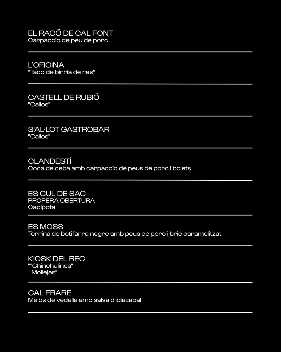vadeFOODIES_igd's tweet photo. Setmana de la cuina de l'interior | Una trentena de restaurants participaran de l'1 al 7 de juny a la Setmana oferint plats com callos, capipota, peus de porc o melós de vedella. ⬇️ https://t.co/g4duf93H0b