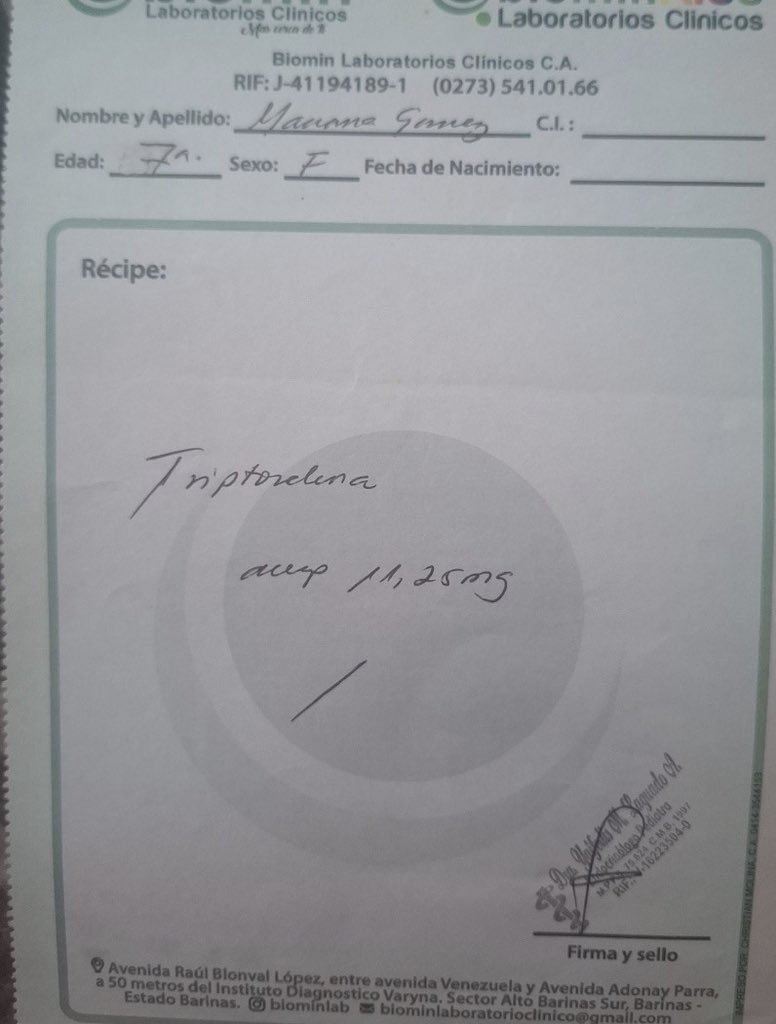 mariani87784922's tweet photo. Desde mi alma pido la ayuda para seguir tratamientos por favor ya tengo trileptal m falta decapeptyl es el más costoso $450 mas la operación d mis ojos q no s ha realizado $4000 ayuda 
Pm
Mercantil
04245649764
17659326

https://t.co/TT0TD1uKpD https://t.co/p3oiQLRgHp