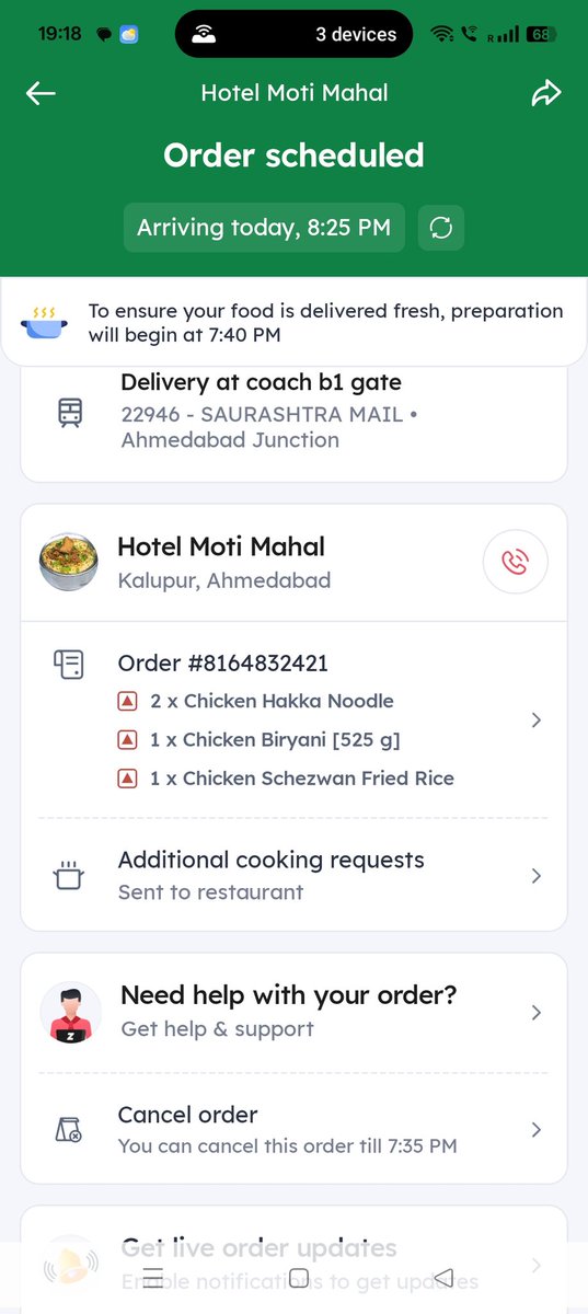 Posc123's tweet photo. @zomatocare 
@zomato 
Taste less
Please refund https://t.co/mAYEGNXPcm