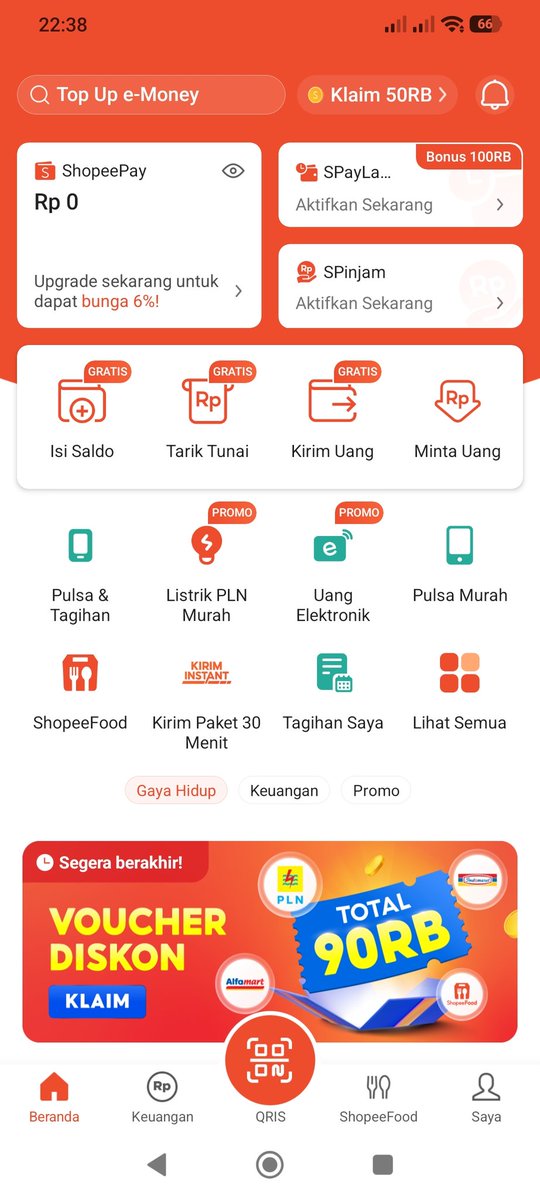 anto9990's tweet photo. @ShopeePay_ID Jawabannya:
D.SEMUA BENAR

"DONE"
Yuk ikutan juga:
@ARalianda23 
@Abc72253165 
@pairi_slamet 
Good luck
Semoga beruntung dan rezeki.amin..🤲🤲
#GiveawayShopeePay https://t.co/s3seeaXSGk