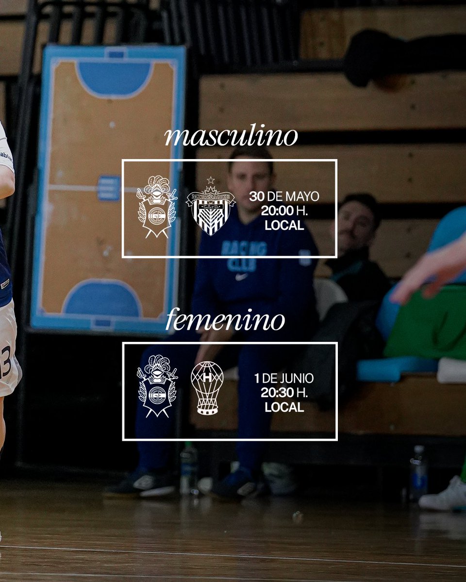FutsalCGE's tweet photo. ⚽️🔜 ¡Próximas jornadas en Berisso!

👉🏼 El masculino recibirá a Miriñaque este sábado como local.

👉🏼 Por su parte, el femenino se medirá con Huracán el lunes. https://t.co/rQMA6Dwiw9