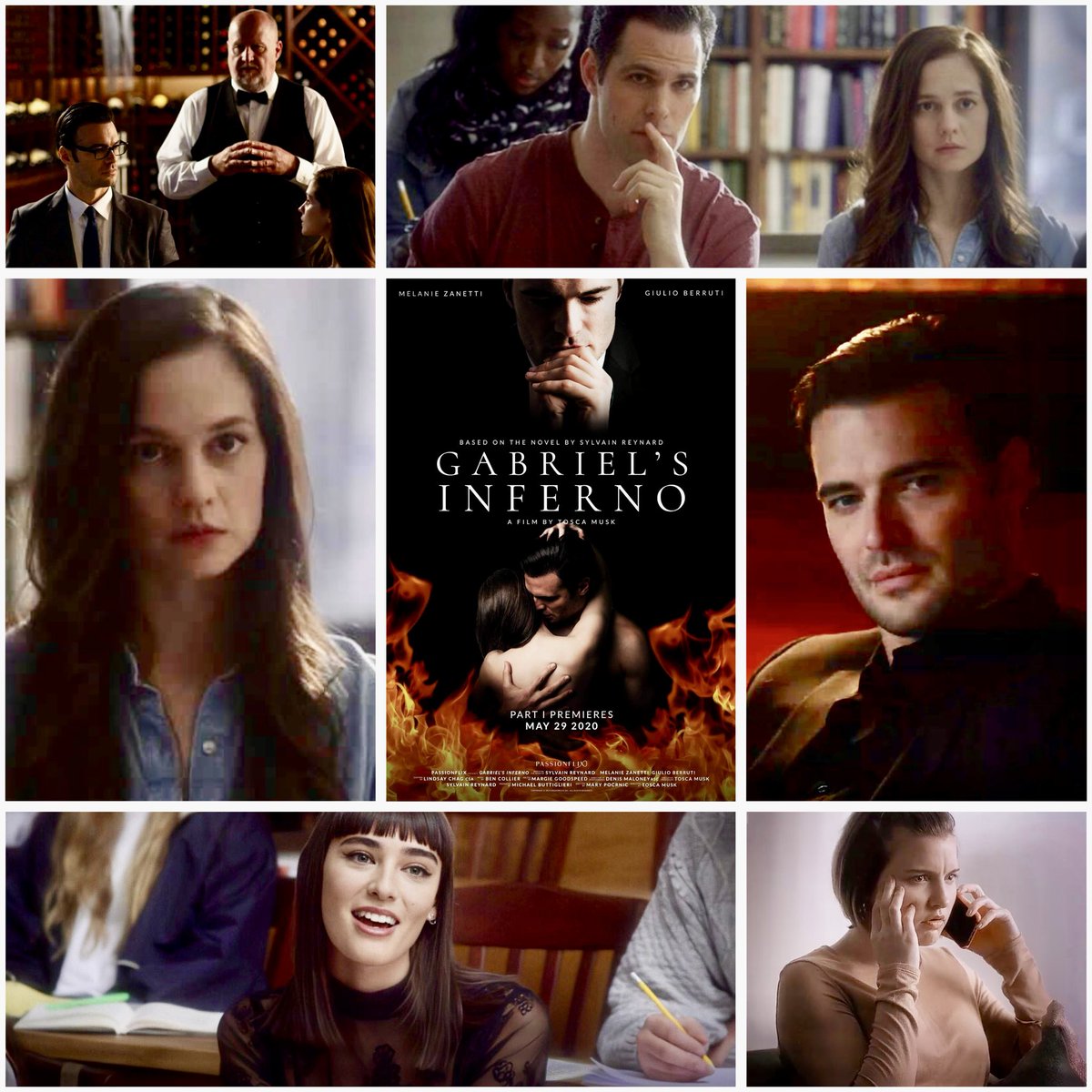 GabrielSeriesFP's tweet photo. On May 29,2020, @PassionFlix premiered #GabrielsInfernotheMovie Part 1, based on @sylvainreynard’s novel. If you haven’t watched the film yet, take a moment to enjoy this film. You’ll fall in love with Professor Emerson, Miss Mitchell, Paul Norris and Dante and Beatrice. https://t.co/jGIricYo08