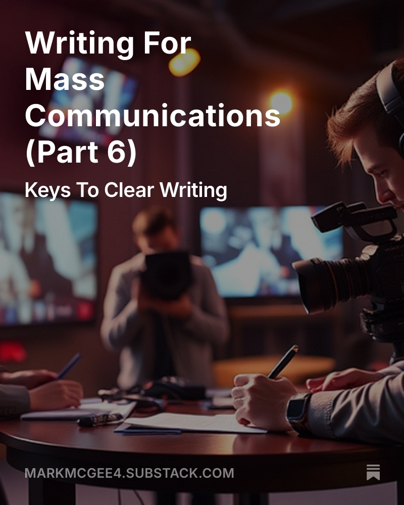 markamcgee's tweet photo. Keys To Clear Writing

https://t.co/Qlq0KAwM59 https://t.co/Mw5V60TwUG