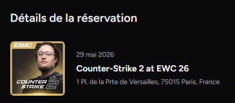 myhudcs's tweet photo. 🇬🇧 Because supporting grassroots and LAN CS events matters, and because we love it when they happen on home soil, we'll be there!

🇫🇷 Parce qu'il est important de soutenir les événements CS, et parce qu'on adore quand ils se déroulent en France, les places sont réservées ! 🥖 https://t.co/RVMVHiPdo4