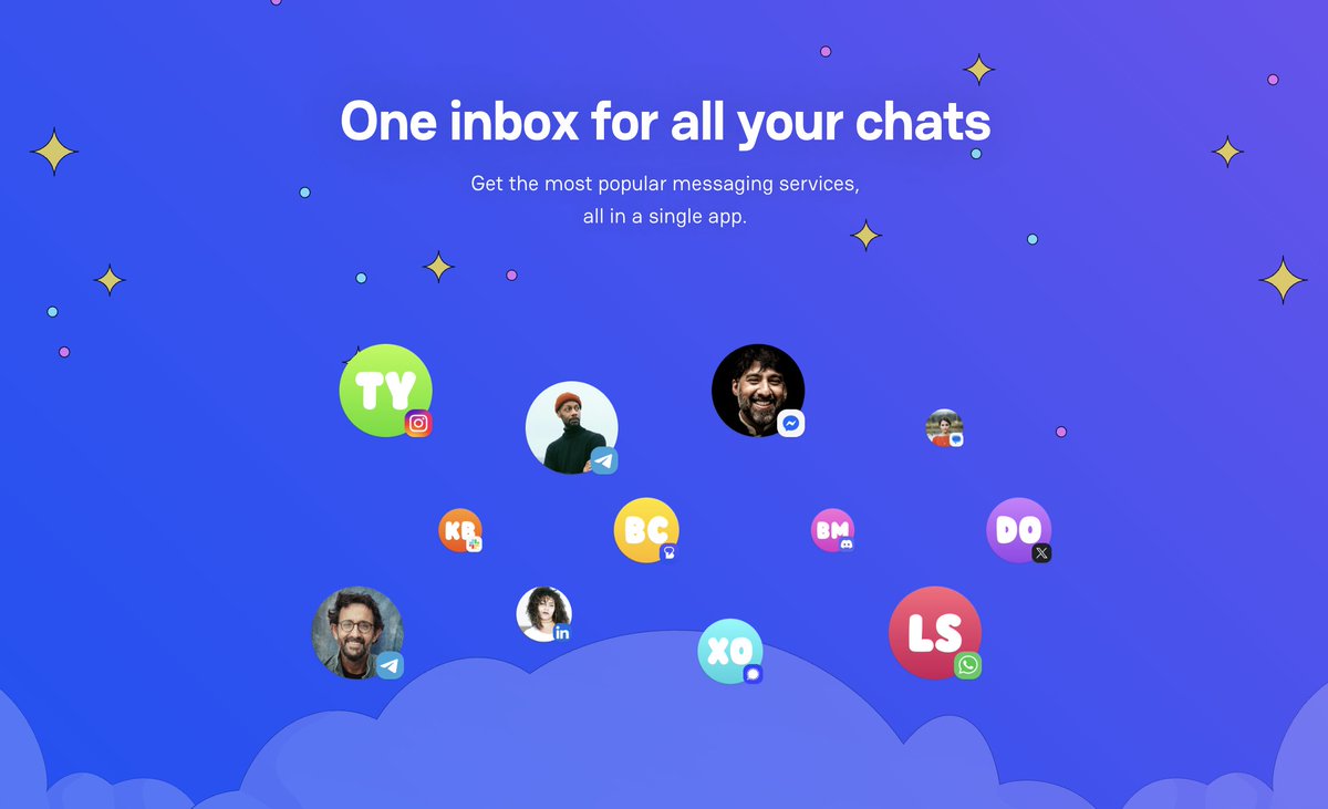 puf's tweet photo. I use @beeper, which puts most of my 1:1 chat-style communication in one app. Much easier than navigating all the tabs/apps.

I regularly lose track of what platform I actually chat with those folks on. As it all just comes through the Beeper app, I don't mind it at all. :) https://t.co/oQA2xxq8Pc