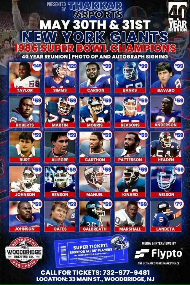 GaryReasons's tweet photo. Back in Jersey!  SB XXI Reunion this weekend!  Join us! https://t.co/lqSi41ClA1