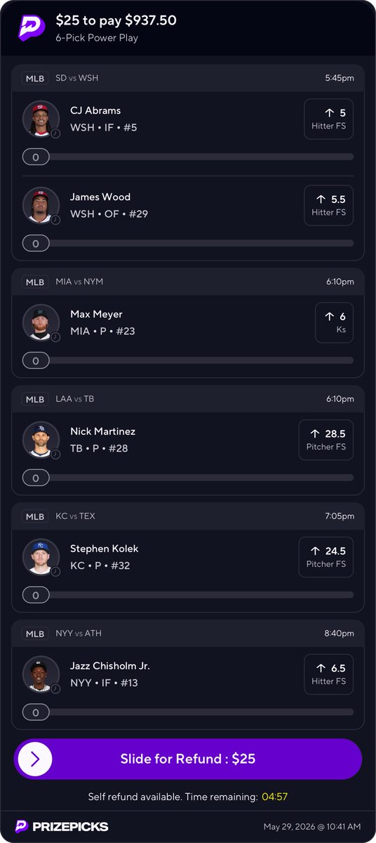 Gary_SlipsDFS's tweet photo. Happy Friyay💪🏻🤑

2 MLB 37.5x for today🫡

Play 1 (Hitters Only):

Copy my PrizePicks lineup using this link: 
https://t.co/j2zEraMrJY

Play 2 (SP and Hitters):

Copy my PrizePicks lineup using this link: 
https://t.co/6UjXnMrJOP https://t.co/T2CQ1b71Xm