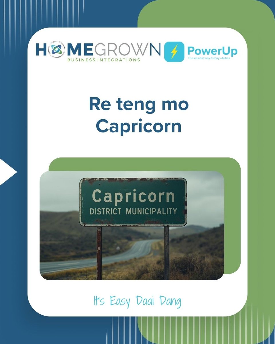 PowerUpApp's tweet photo. ⚡💧Enjoy PowerUp Africa services in your area!

Buy prepaid water and electricity tokens at the nearest Vendor or Municipal offices 

DOWNLOAD THE POWERUP AFRICA APP NOW

• Available on Google Play Store
• Or use the download link below
https://t.co/2c30i1YmXy https://t.co/kMpw2oRysj