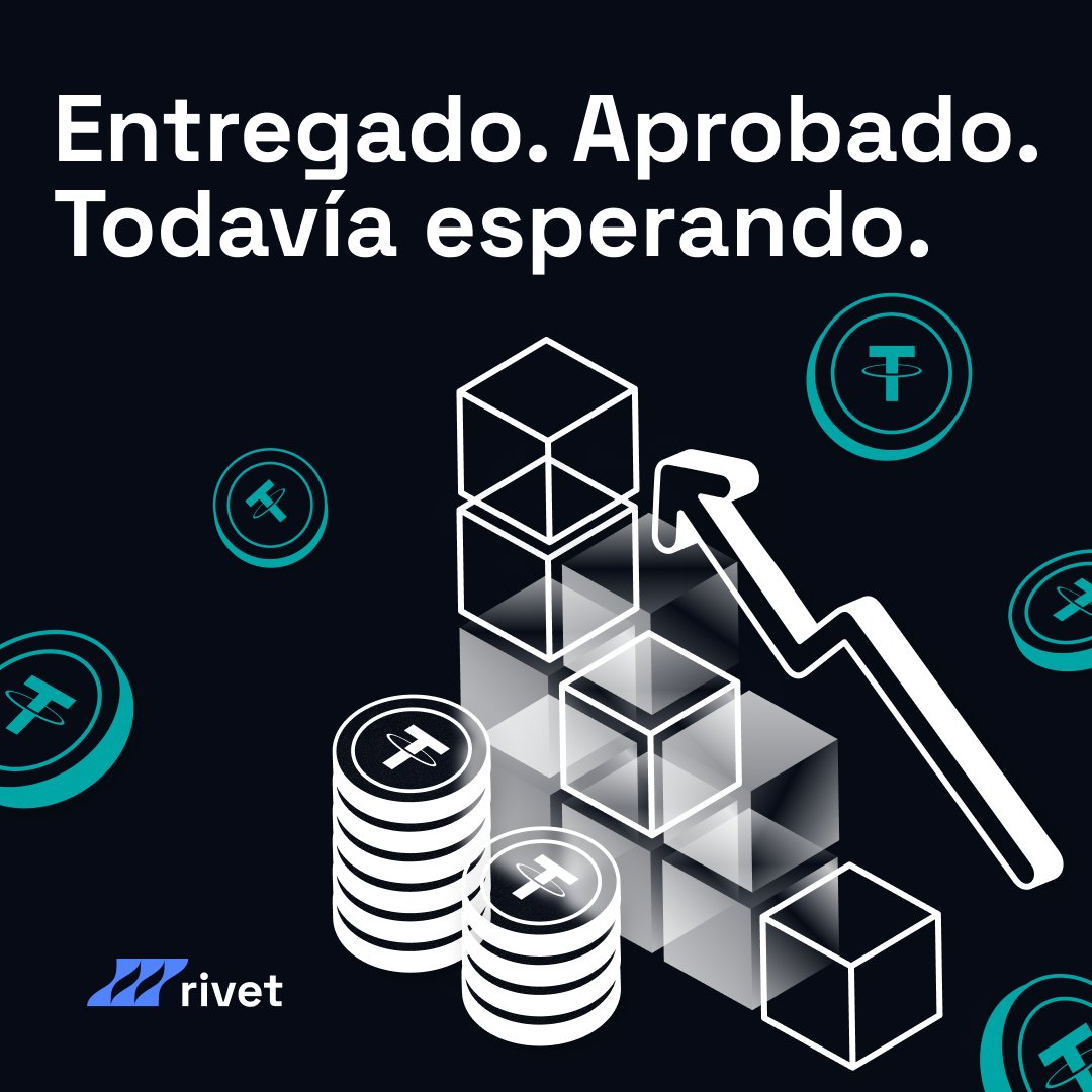 RivetFi's tweet photo. Entregaste el proyecto. Lo aprobaron. La transferencia está "pendiente." Y sin embargo todavía tenés que hacer el super. https://t.co/wGzbeEpmTH
