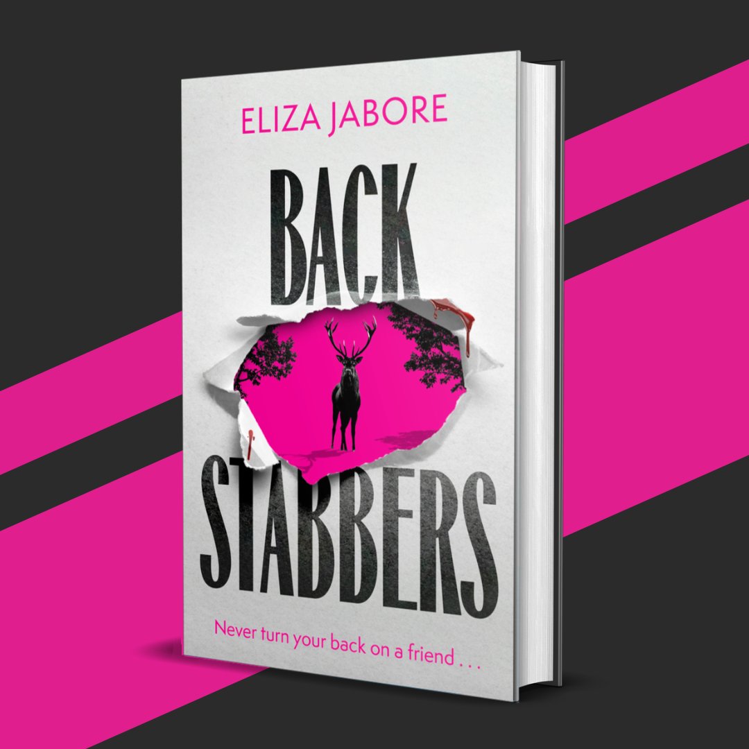 TheCrimeVault's tweet photo. Never turn your back on a friend. . . 

Eliza Jabore's Backstabbers is out next week! Read an extract from this bloodthirsty slasher about three women trapped in the hunting ground of a serial killer: https://t.co/OLNvSXVc8M https://t.co/JQxO8sn86J