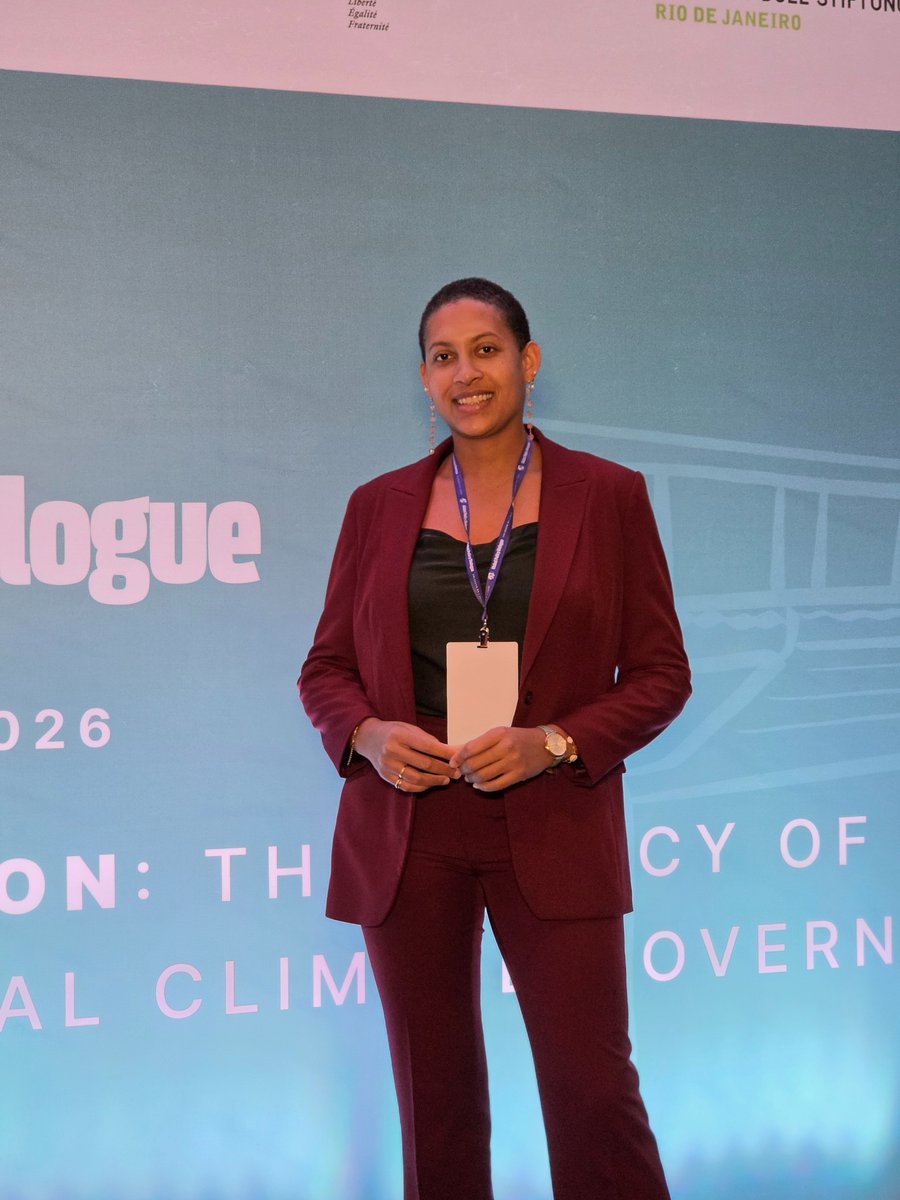 GSPHub's tweet photo. Executive Director @AudeDarnal highlighted three concerns at @PlataformaCIPO's Global Policy Dialogue held in Brazil earlier this week:

🟢The inequity of the green transition, which burdens communities in mining areas and leaves Small Island Developing States behind.
🟢The geopolitical obstacle of U.S. pressure on smaller states with little bargaining power, and the need for coalitions to counter it.
🟢The need to reframe climate action to overcome pushback from anti-climate actors and ensure better integration with other pressing priorities like development and security.

#GlobalSouth #ClimateGovernance #COP30