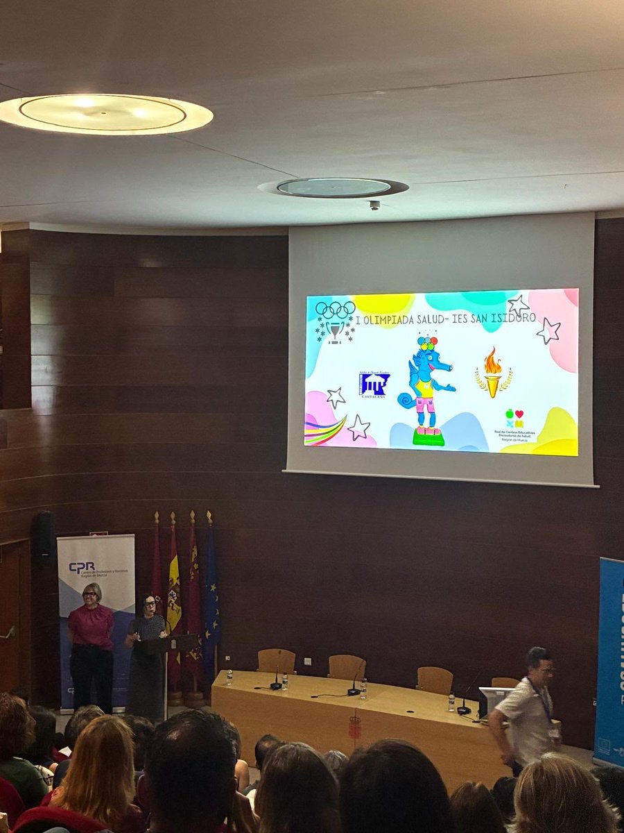 IESSanIsidoroCT's tweet photo. Hemos tenido el privilegio de compartir nuestra I Olimpiada de la Salud en la XIV Jornada de Intercambio de Experiencias en Educación para la Salud.
Más que un proyecto, presentamos una forma integral y participativa de entender la salud, construida entre todos. https://t.co/UvR4VD8SV4