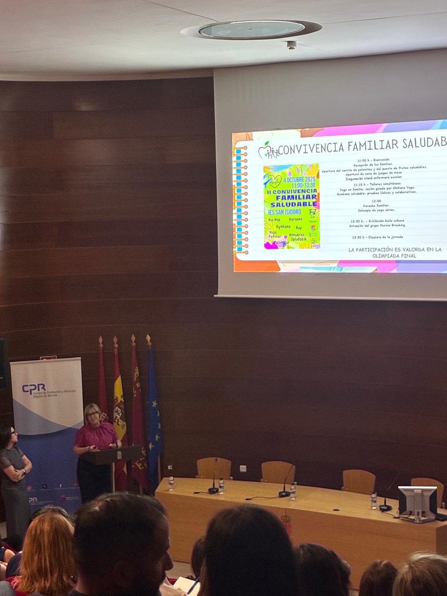 IESSanIsidoroCT's tweet photo. Hemos tenido el privilegio de compartir nuestra I Olimpiada de la Salud en la XIV Jornada de Intercambio de Experiencias en Educación para la Salud.
Más que un proyecto, presentamos una forma integral y participativa de entender la salud, construida entre todos. https://t.co/UvR4VD8SV4