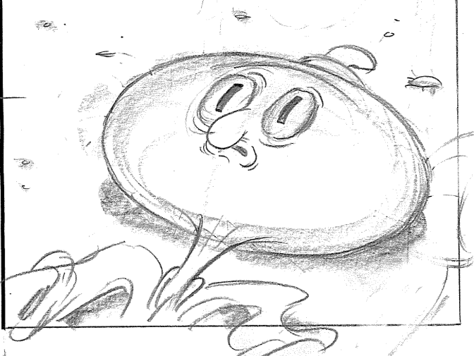 ArtofSpongebob's tweet photo. A drawing by Jay Lender from "Squidward the Unfriendly Ghost." https://t.co/V4rS0BJgFU