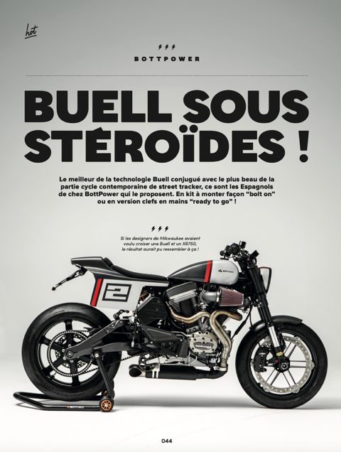 bottpower's tweet photo. A feature on the XR1 in KULT Magazine https://t.co/7iLblKbdm8
