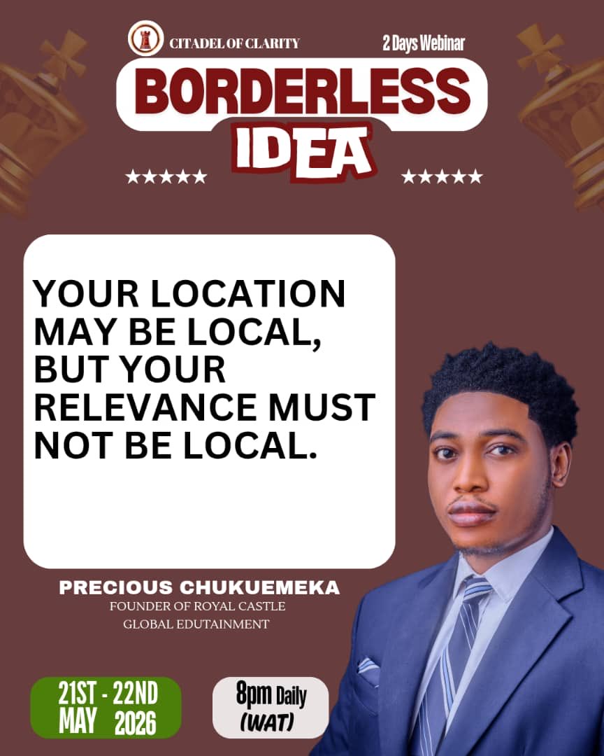 Princeofads's tweet photo. EXCERPTS FROM MY SESSION AT BORDERLESS IDEAS 

It was an honor sharing thoughts on possibility, innovation, global thinking, and the future of young Africans in a world where limitations are becoming increasingly mental rather than physical.

#YouthLeadership #PersonalDevelopment https://t.co/98wEbq6XHc