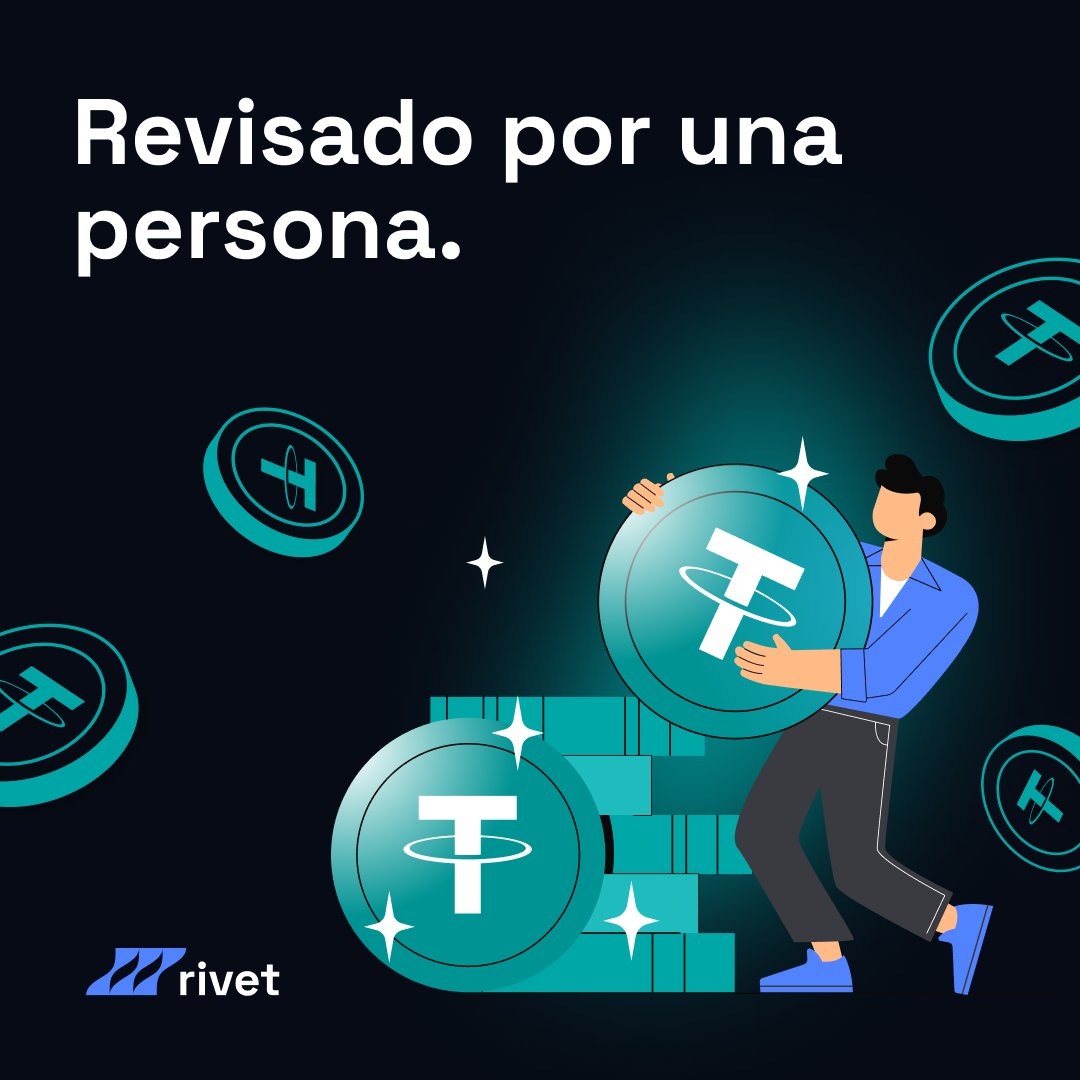 RivetFi's tweet photo. Una persona real revisa tu solicitud. No un puntaje. No una casilla. https://t.co/eQfhoPJ6Ep