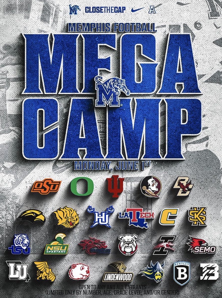 KingJackson09's tweet photo. I will be attending the Memphis camp June 1st! https://t.co/PmMPROTTNZ