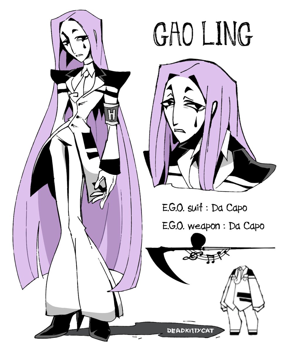 Dead_KittyCat's tweet photo. More of my Lobcorp ocs! :3 Ada Vesper and Gao Ling!
An evil artist and an apathetic, traumatized former musician... Currently the captain of the record team. #LobotomyCorporation #로보토미코퍼레이션 #ロボトミーコーポレーション #脑叶公司 #oc https://t.co/RoD5eHSnX9