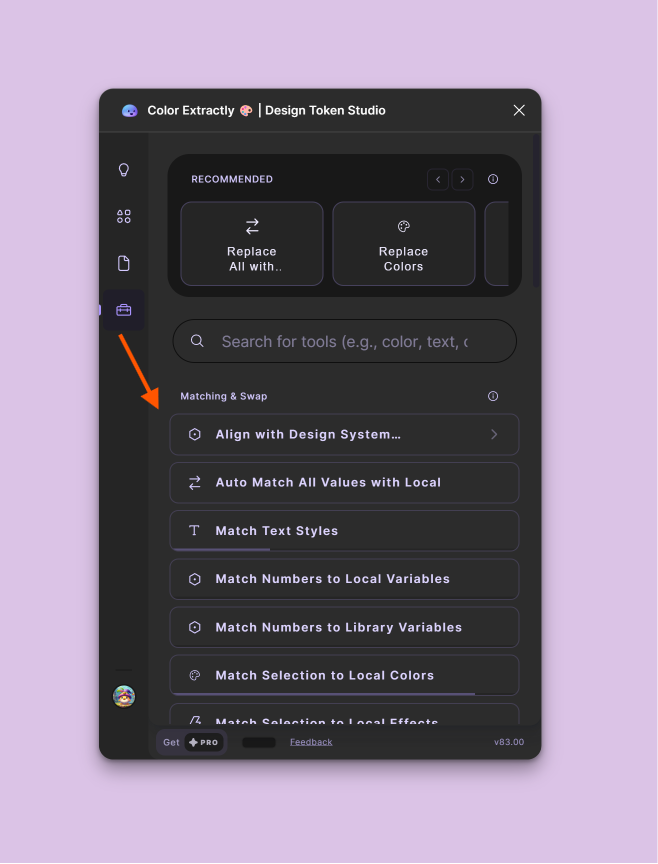 RaikenStudio's tweet photo. Figma just launched “Check Designs in Figma” for Org and Enterprise.

Not on those plans?
The Color Extractly plugin gives you the same checks, except component alignment for external (plugins can’t access external libraries). Auto‑match by proximity + PAS accessibility colors. https://t.co/Lqu4ceQHud